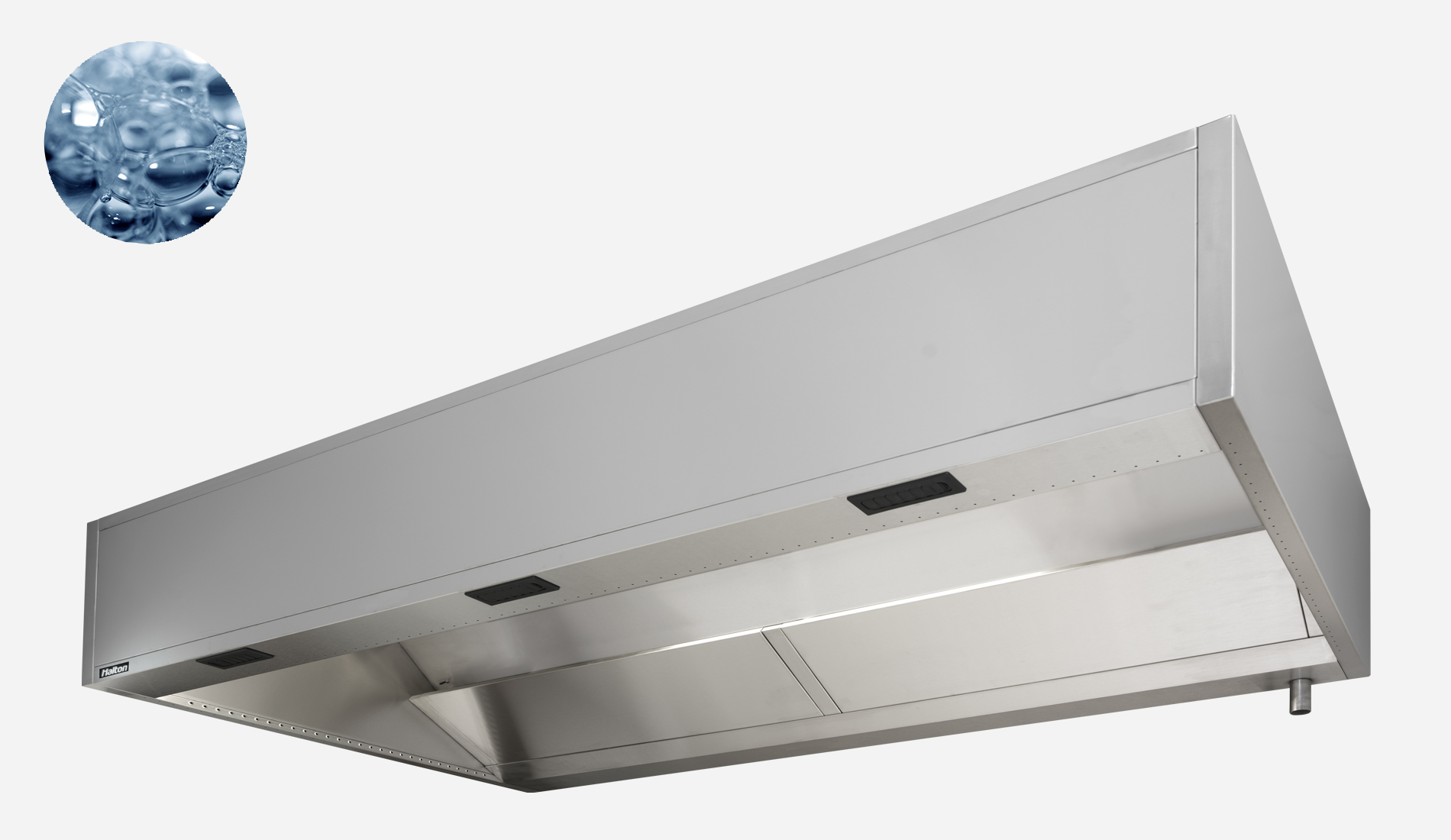 KWI Water Wash hood with Capture Jet™ CE Halton products