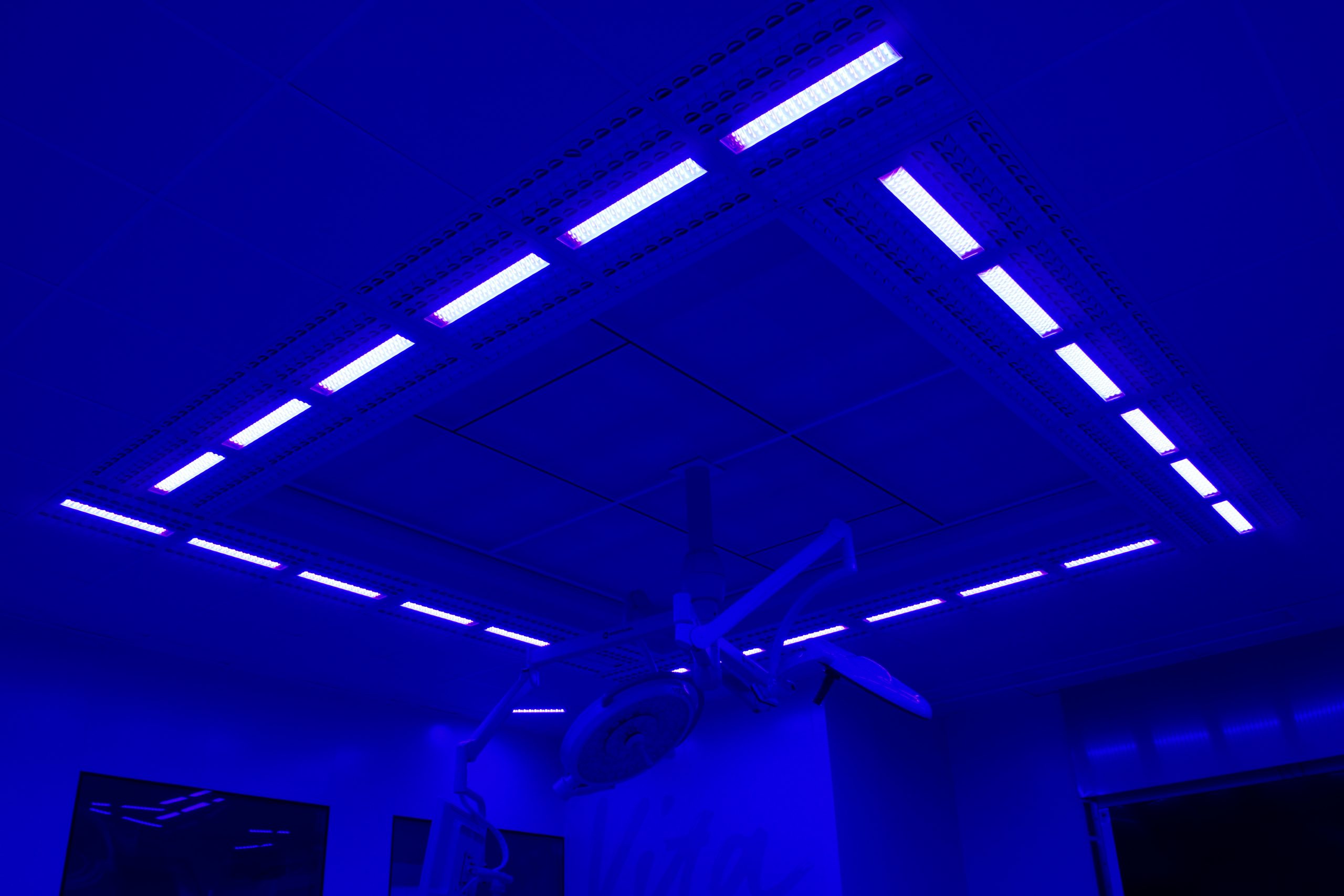 Blue Light Room