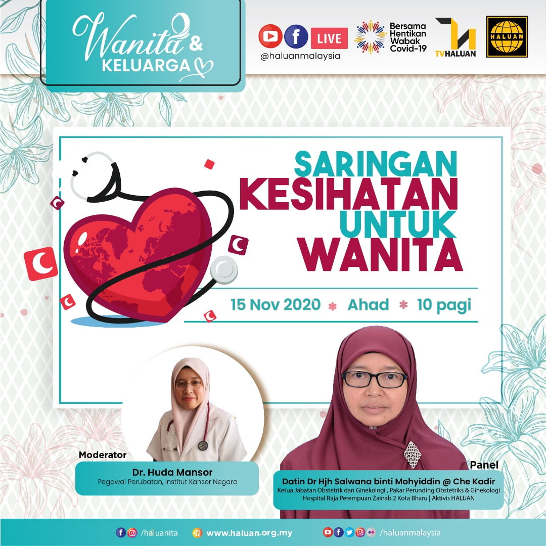 WANITA & KELUARGA Saringan Kesihatan untuk Wanita HALUAN