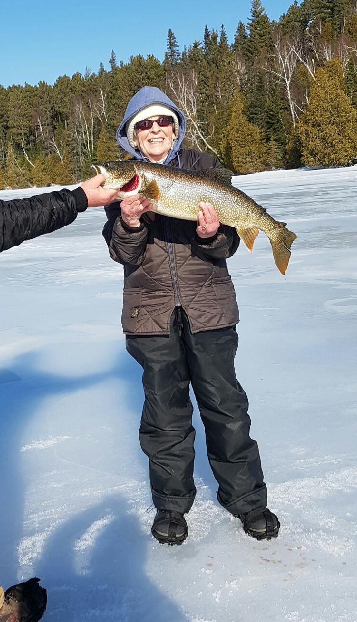 ice fishing