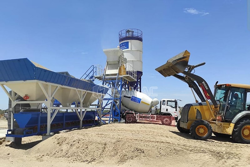 Stationary Concrete Batching Plant The most widely used concrete