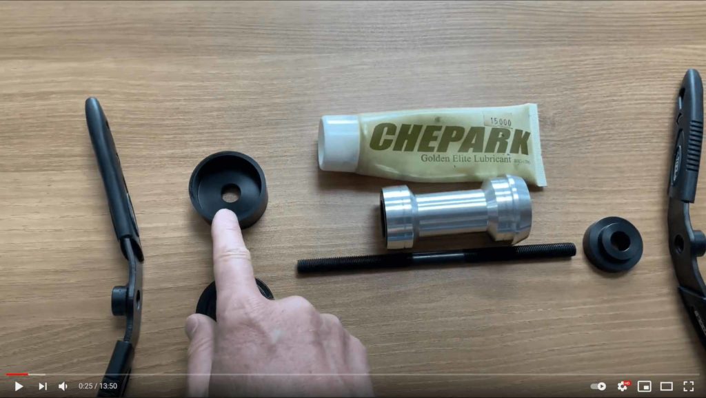 Hambini BB30A Cannondale CAAD Installation Hambini Engineering