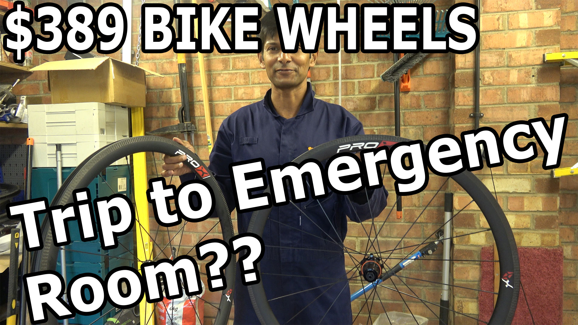 389 ProX LightCarbon Carbon Bike Wheels Hambini Engineering