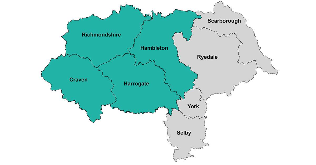 Hambleton councillors reject east/west unitary authority model