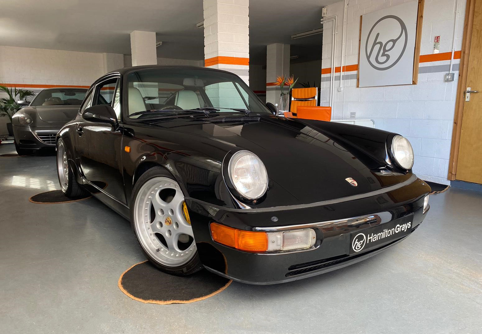 1990 (H) Porsche 911 3.6 [964] Carrera 4. In Jet Black