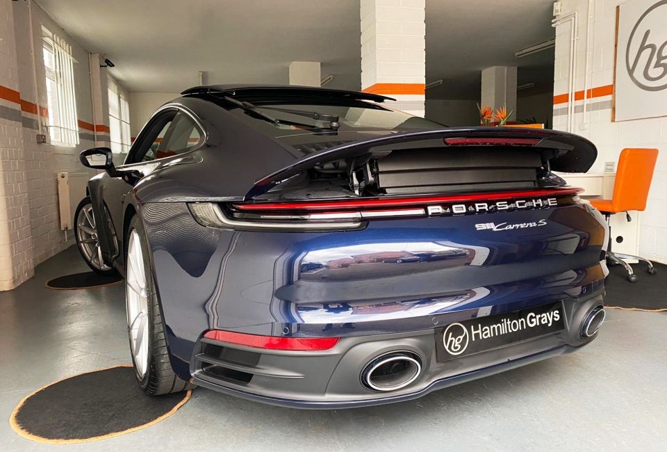 2020 (20) Porsche 911 3.0T [992] C2S PDK. Night Blue Metallic with Two