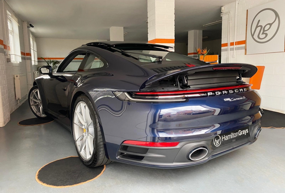 2020 (20) Porsche 911 3.0T [992] C2S PDK. Night Blue Metallic with Two