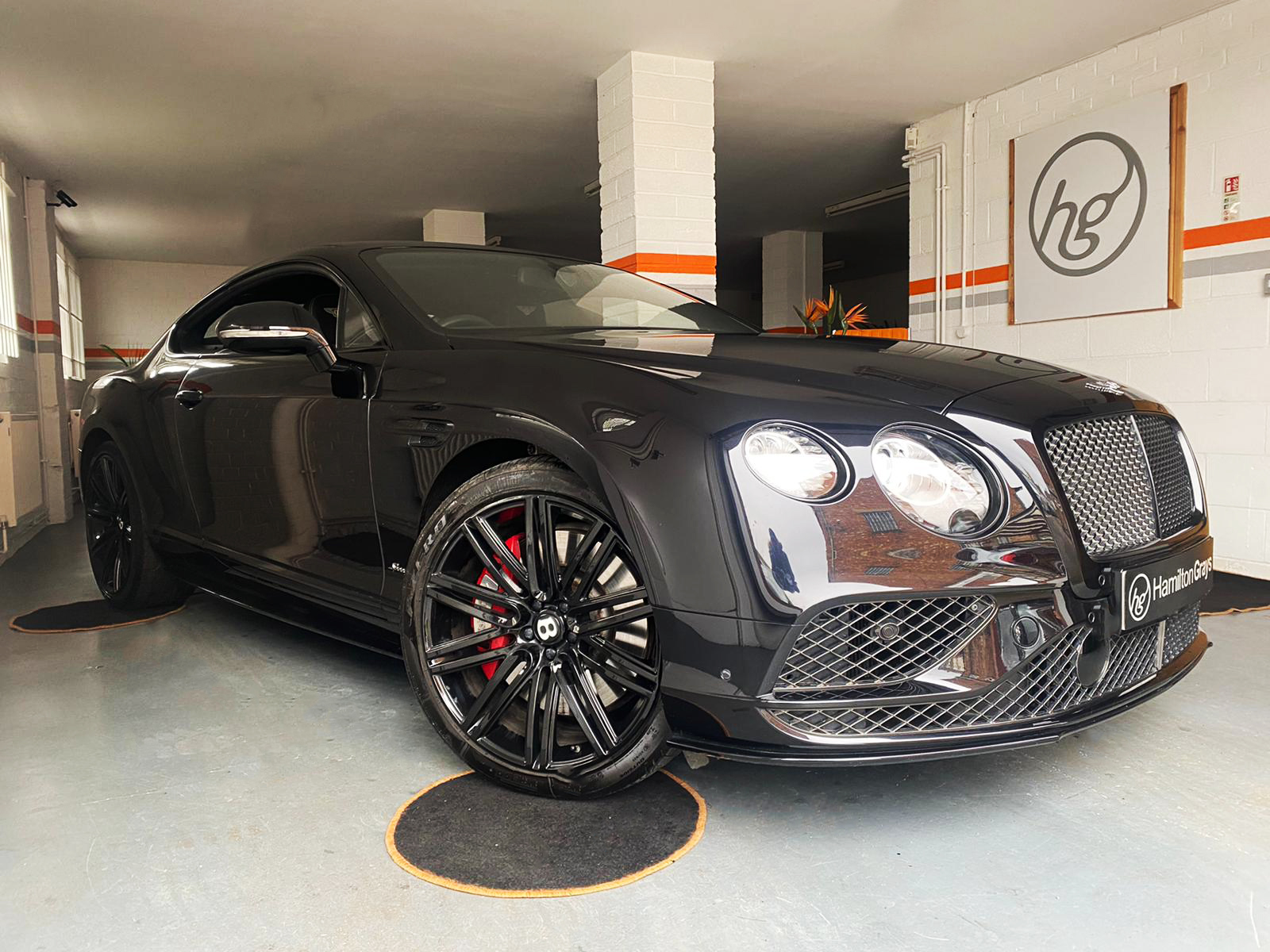 2017 (17) Bentley Continental 6.0 W12 GT Speed. Finished in Onyx Black