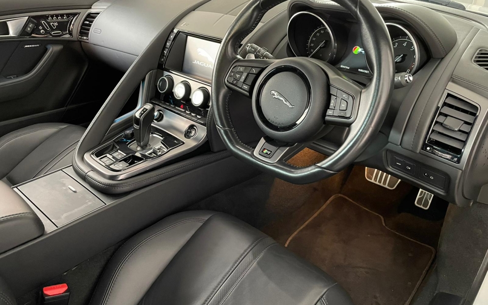 2016 (16) Jaguar F Type 5.0 V8 ‘R’ [550] QS Coupe. Finished in Polaris