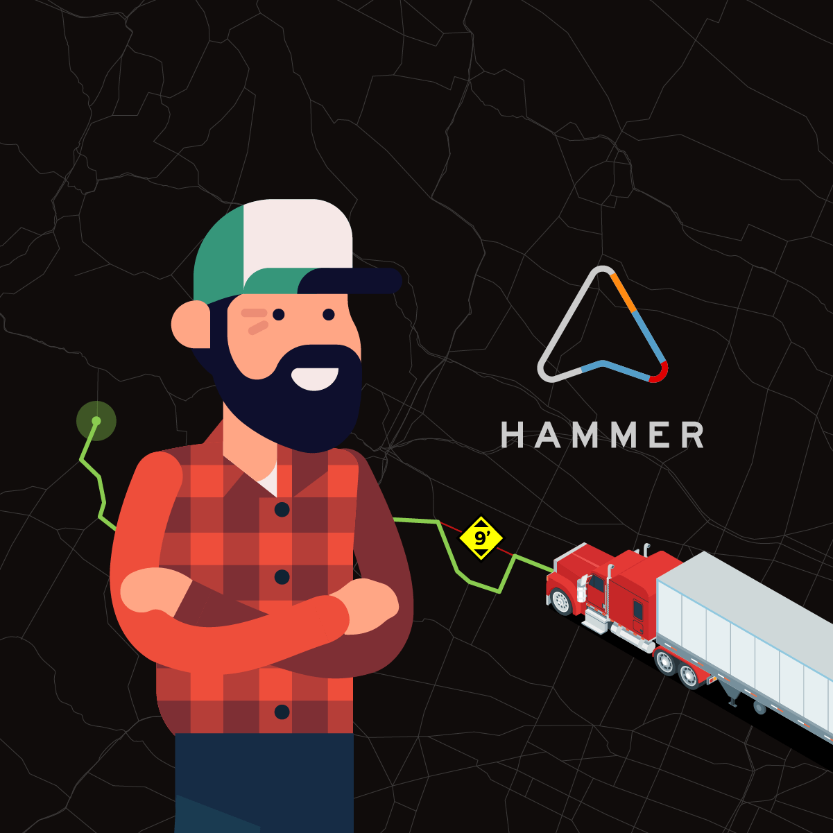 HAMMER Truck GPS Navigation