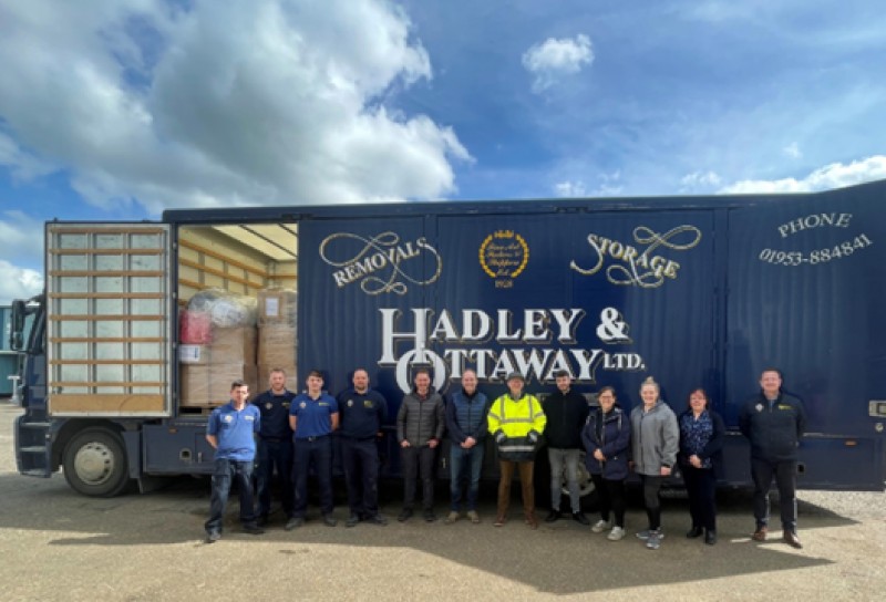 Norfolk Estate Agents Support Ukraine Refugees Donations Delivered