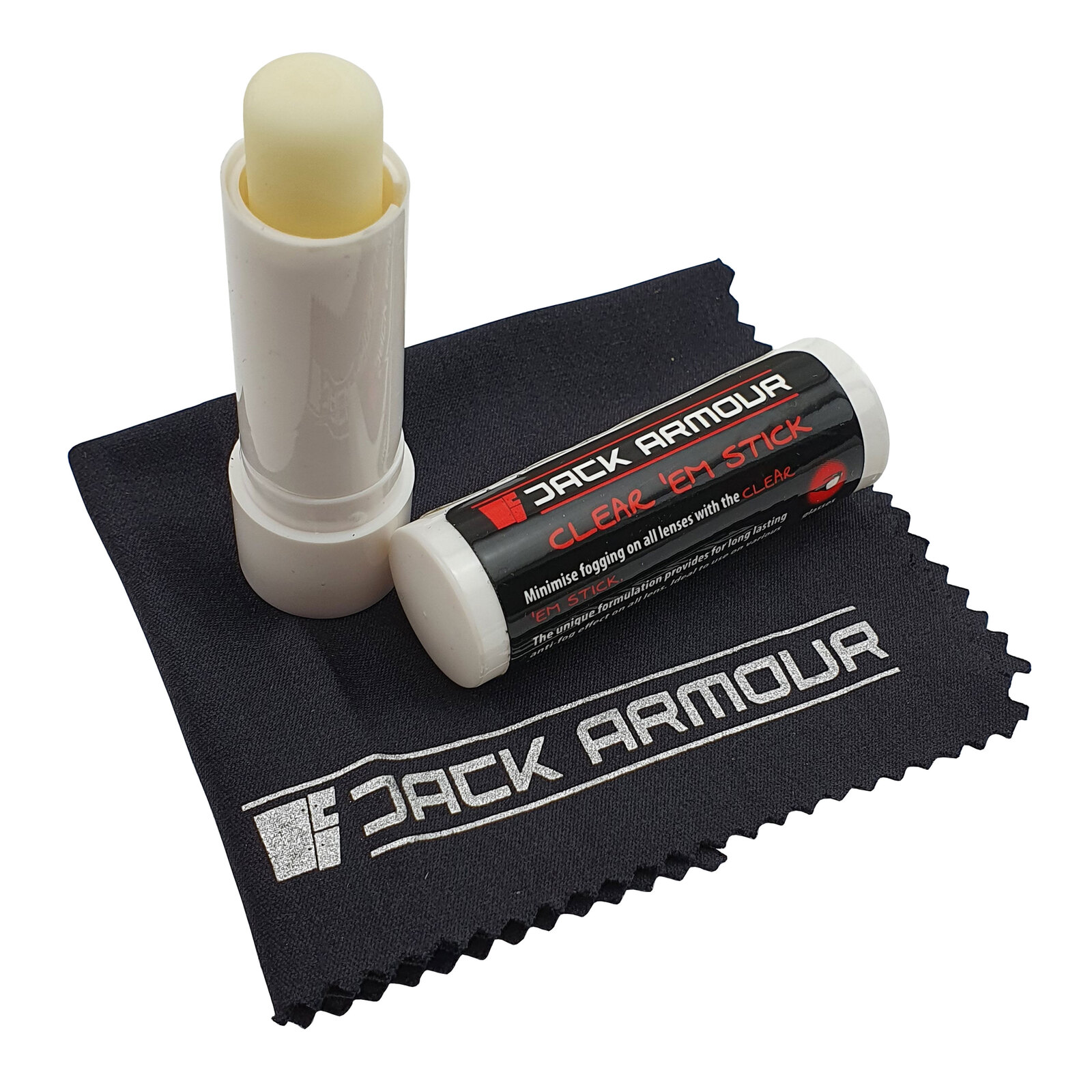 Anti Fog Wax Clear 'Em Stick lens Wax w/Cloth Antifog Better