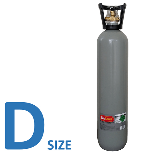 6kg Food Grade CO2 D Size Gas Bottle for Brewing / Welding