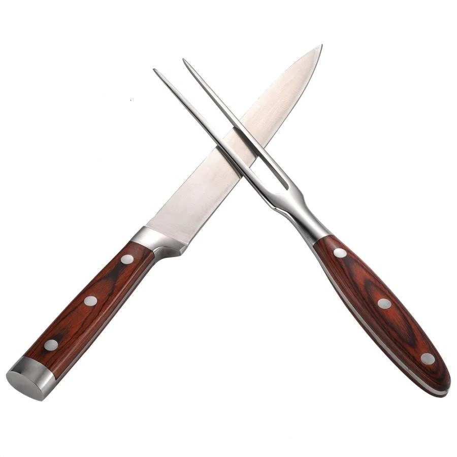 Carving Knife & Fork Set Hampton Hire