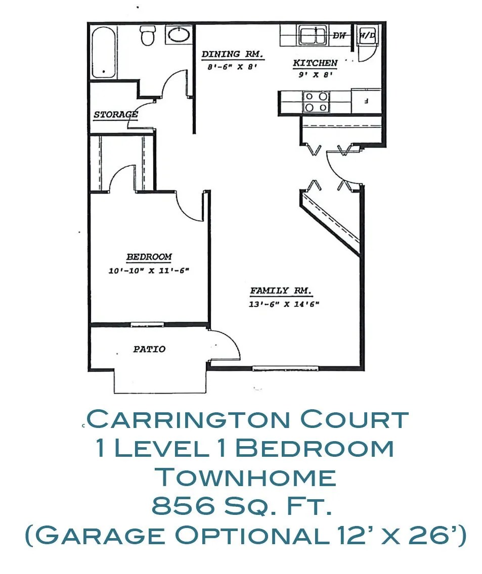 Carrington Court 1 Level 1 Bedroom Apartment Grand Forks, ND 58201
