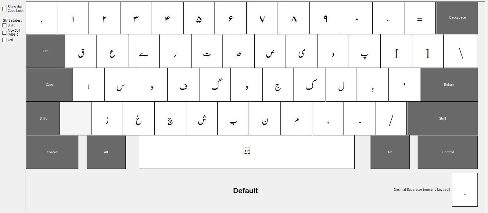 Arabic Phonetic Keyboard Online