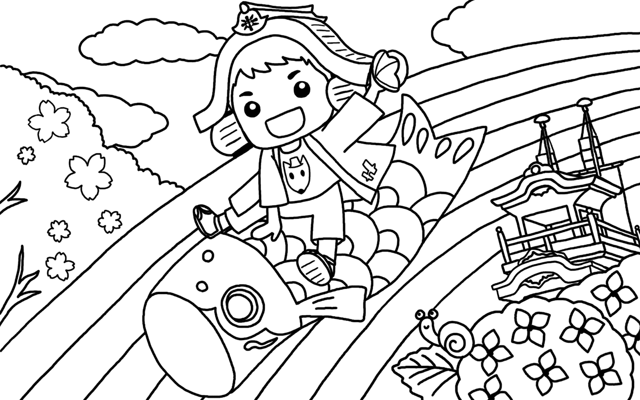 【50++】 6 月 イラスト 塗り絵 無料のイラストやかわいいテンプレート