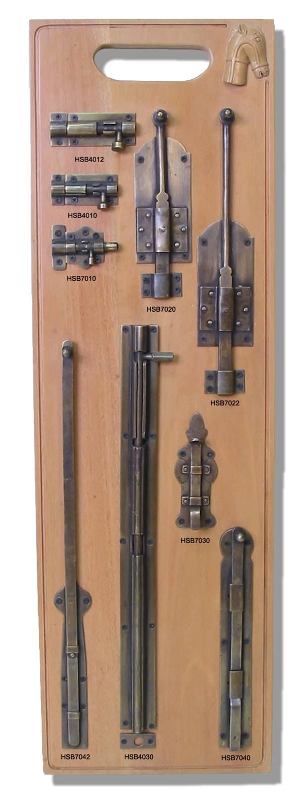 Display Boards Handcrafted Hardware