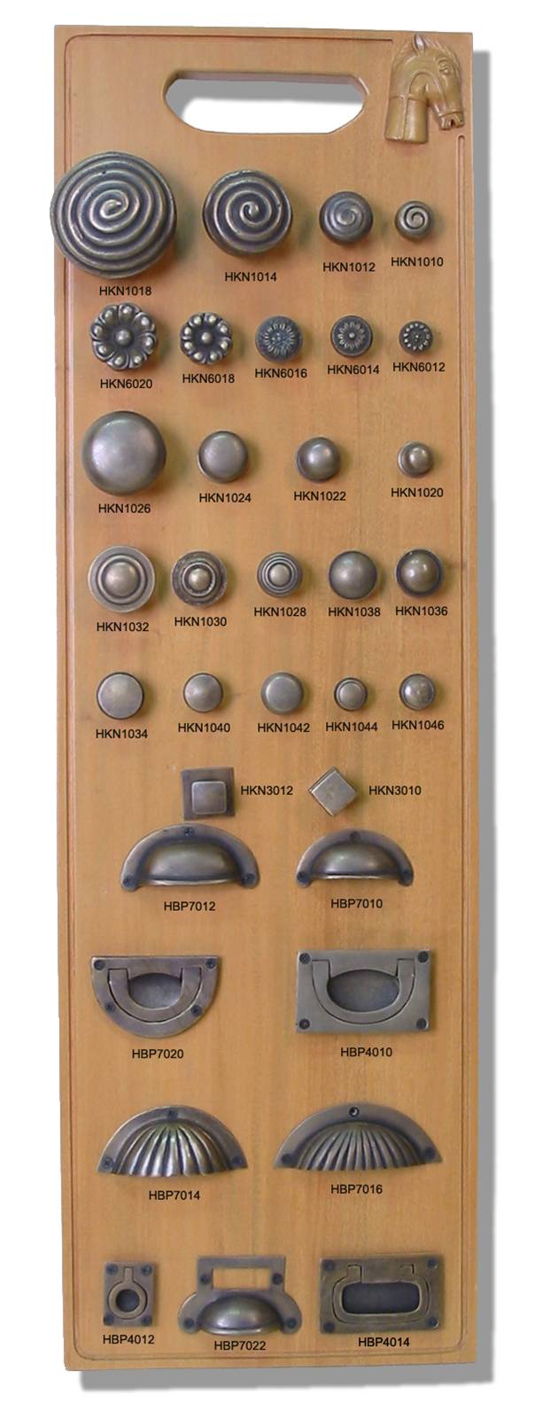 Display Boards Handcrafted Hardware