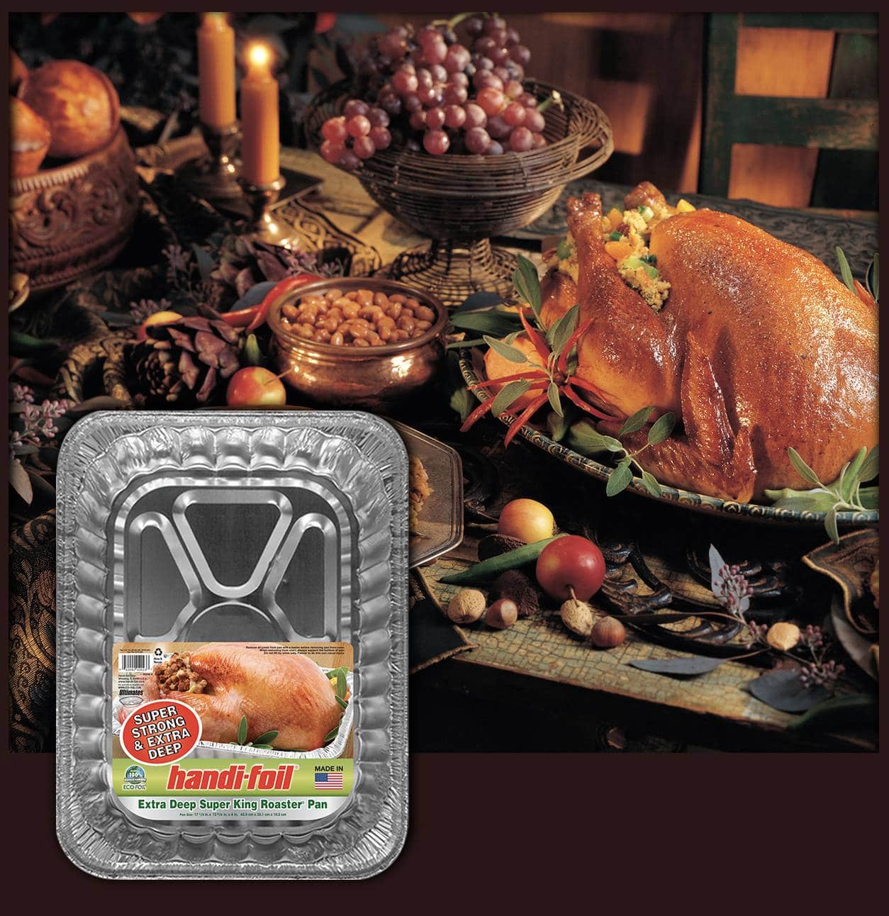 Super Strong Extra Deep King Roaster for all your cooking needs