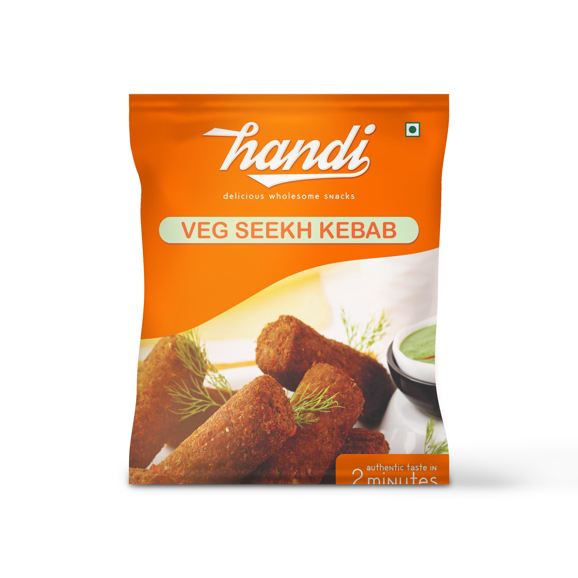 Buy Frozen Veg Seekh Kebab Online at Best Prices in Delhi NCR Handi