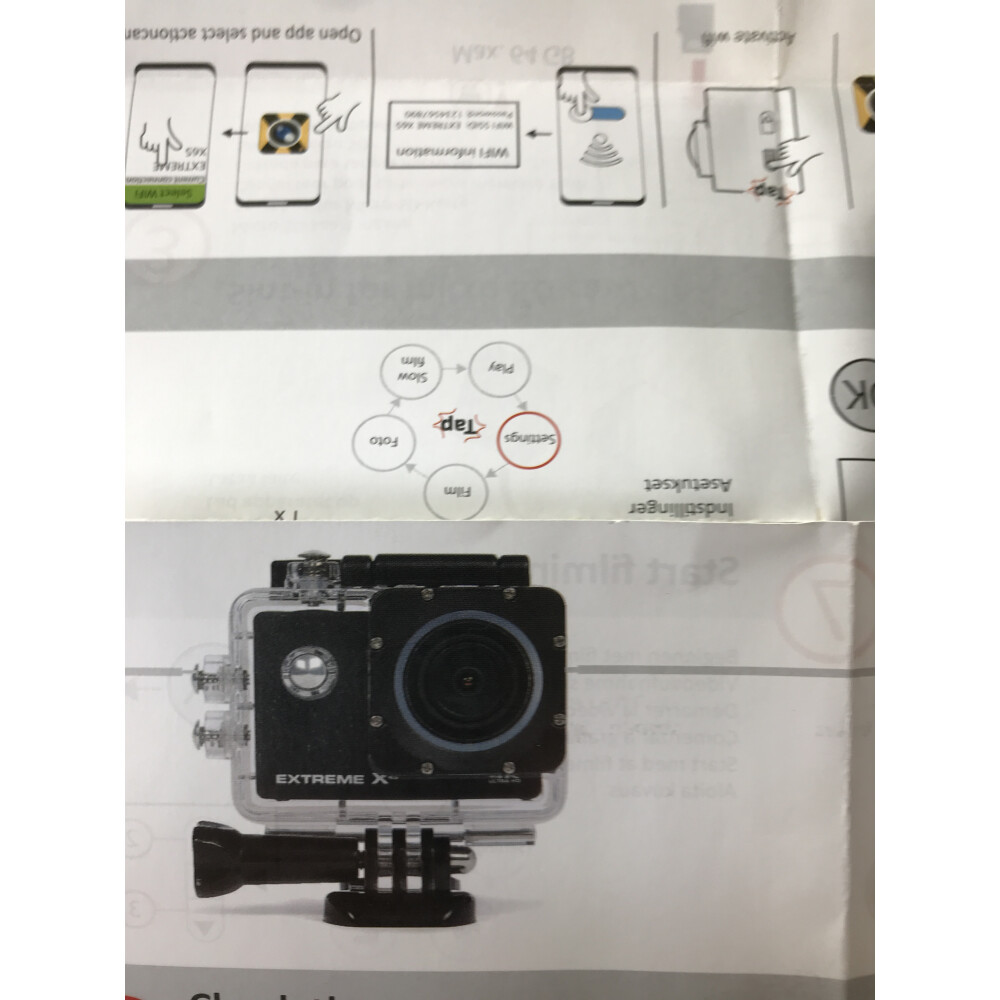 Vizu Extreme X10 Handleiding (Nederlands - 2 Pagina's)
