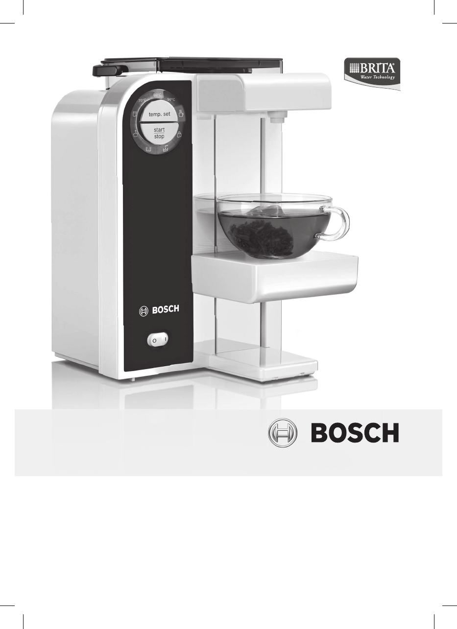 Bosch Thd2023 Filtrino Handleiding (Nederlands - 154 Pagina's)