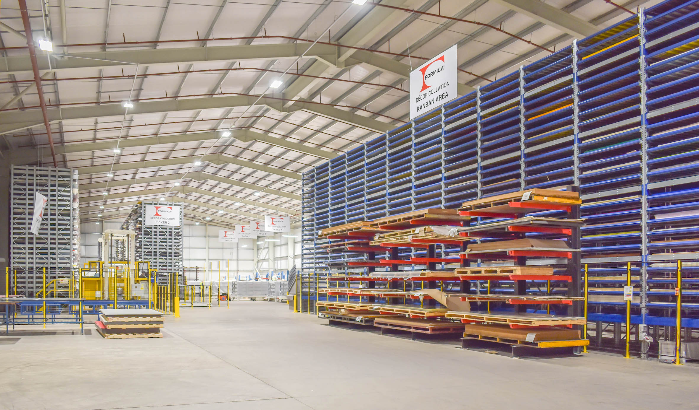Formica Group gains 60 more locations with BITO racking Handling