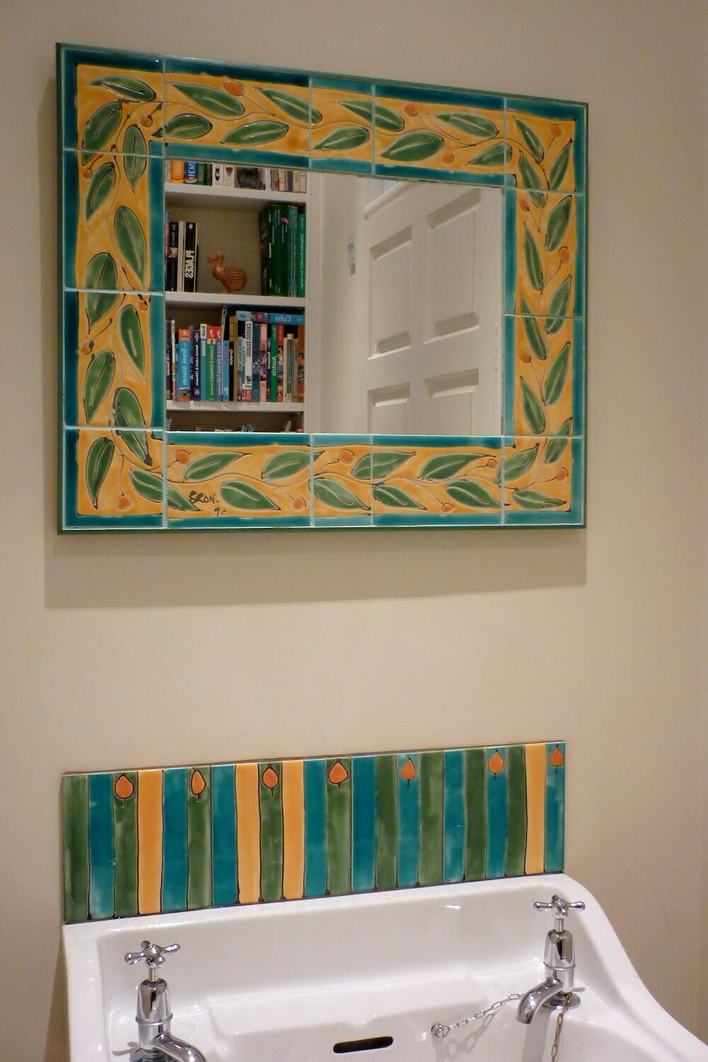 Handmade Bathroom Tiles Examples of handmade bathroom tile commissions.