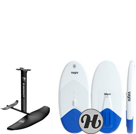 Slingshot Hover Glide FWING V2 und VAYU inflatable FLYER SET