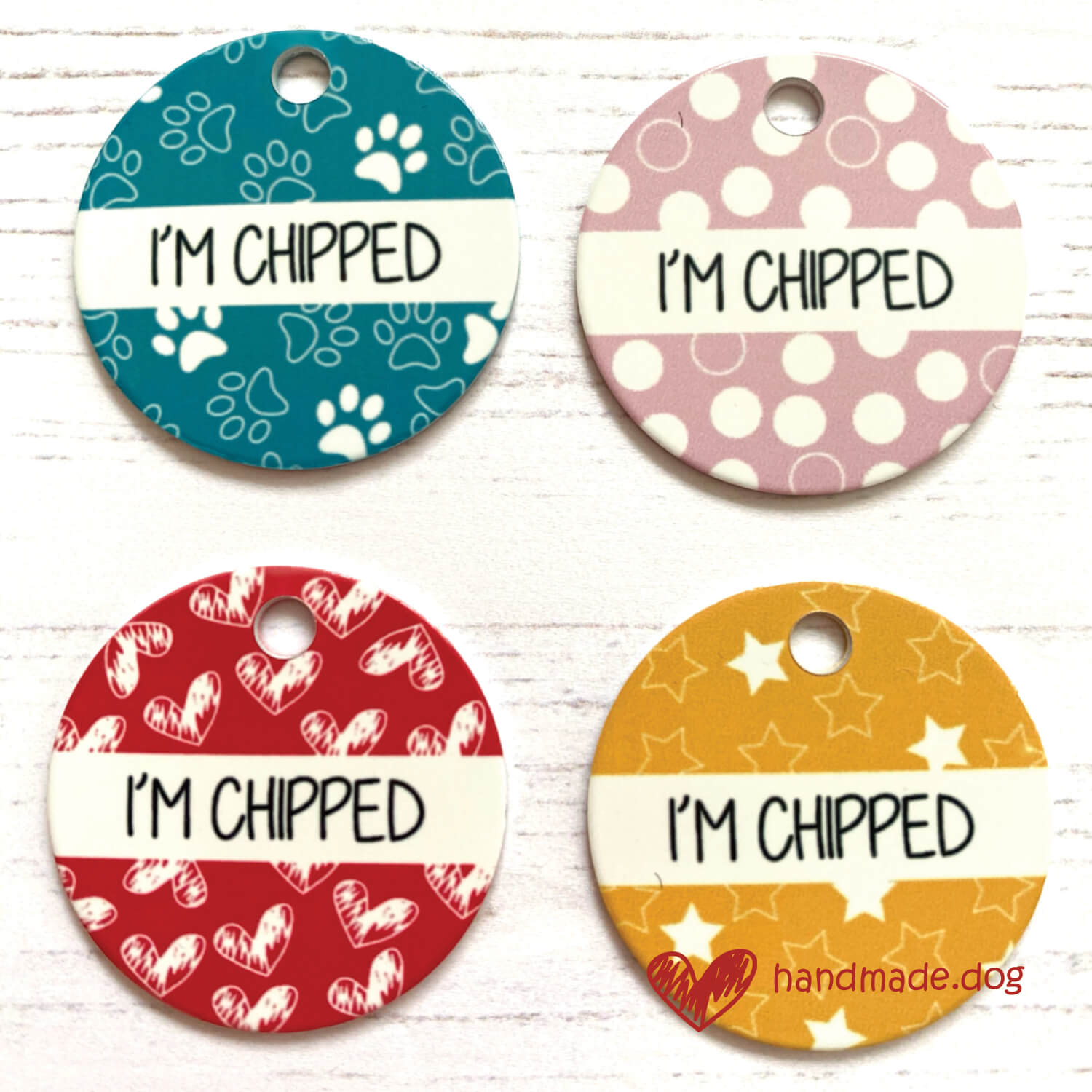 Pet ID Tag handmade.dog