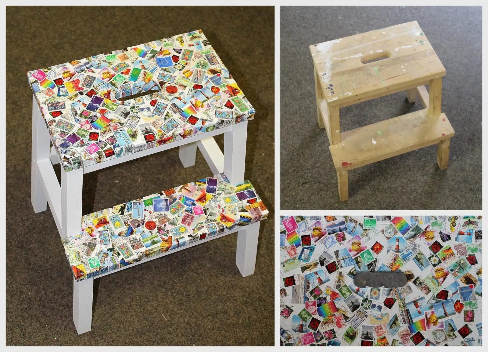 Hocker Bekväm verschönern HANDMADE Kultur