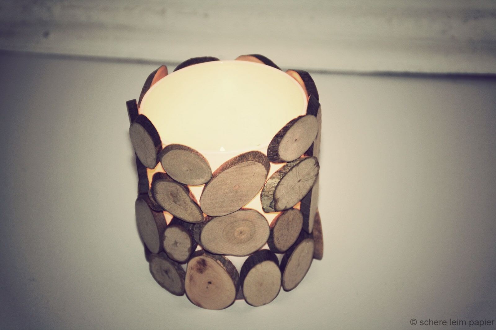 DIY Holzlicht HANDMADE Kultur