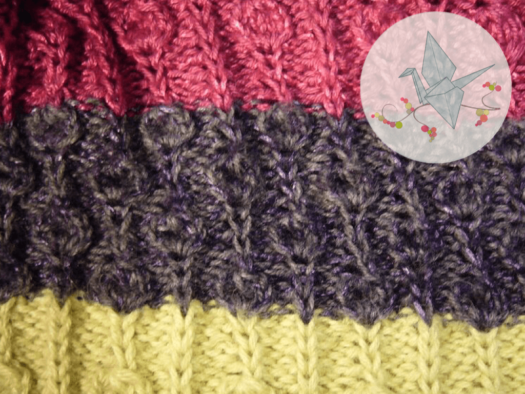 Strickmuster "Blubberblasen" HANDMADE Kultur