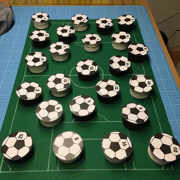 Adventskalender Fußballfeld HANDMADE Kultur