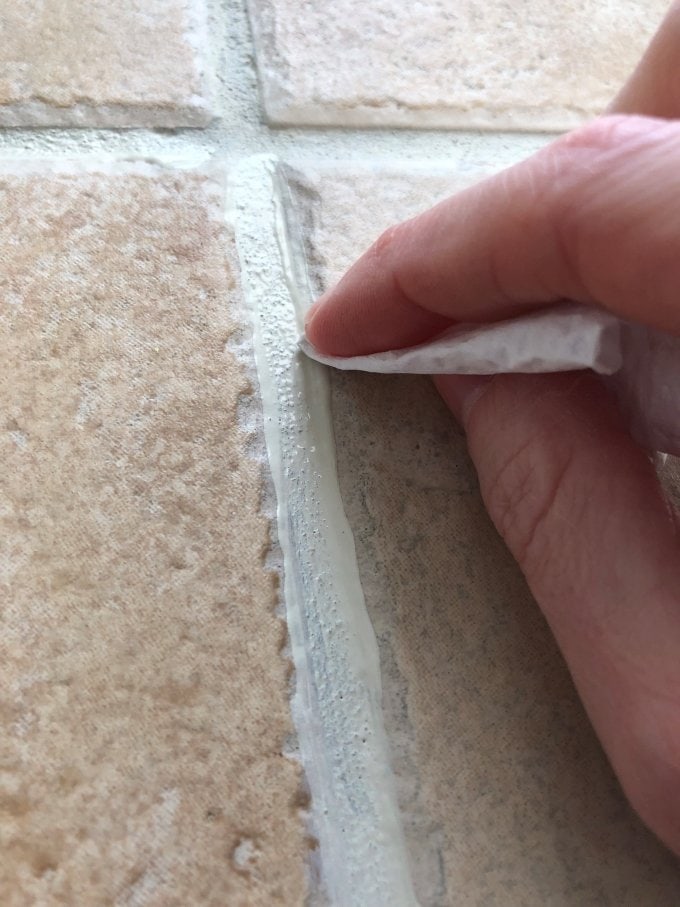 How To Paint Grout Handmade Weekly