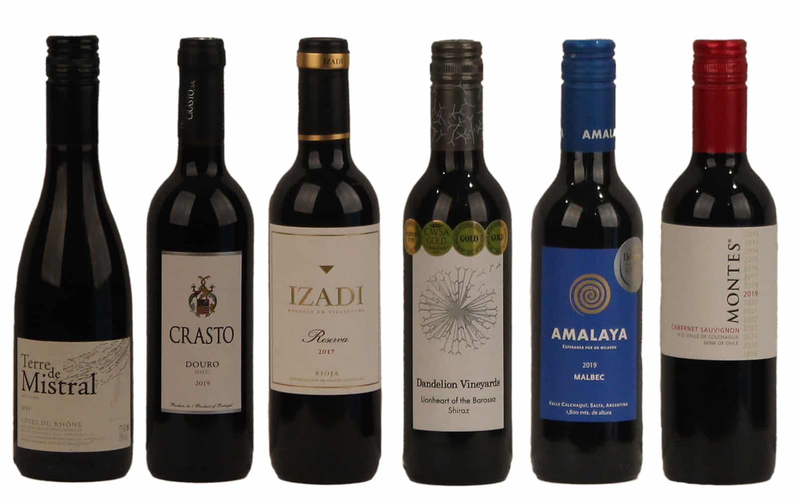 Red Half Bottle (375ml) Wine Case Free Next Day Delivery