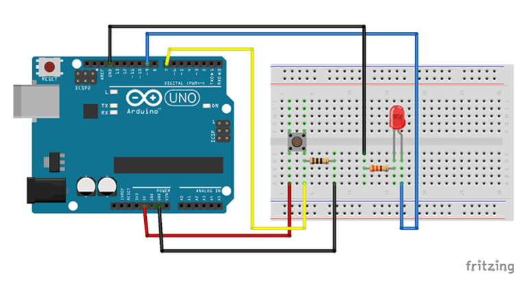 Arduinoで電子工作：タクトスイッチを使ってLEDの明るさを段階的に制御する方法 ハンズオンプラス