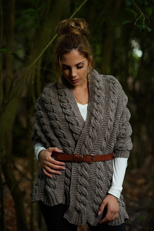 Cable Wrap Knitting Pattern (Outlander Claire) Handy Little Me