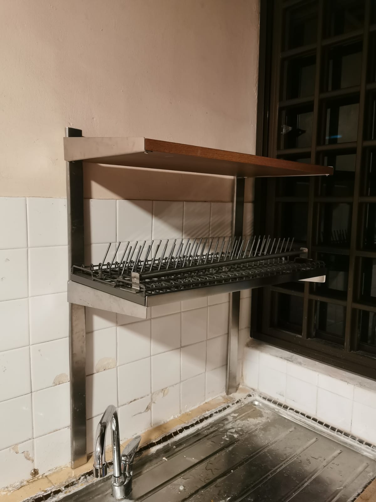 Install Kitchen Rack Handyman Services Singapore