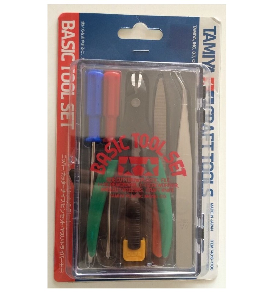 Basic Tool Set Tamiya Hangar 019