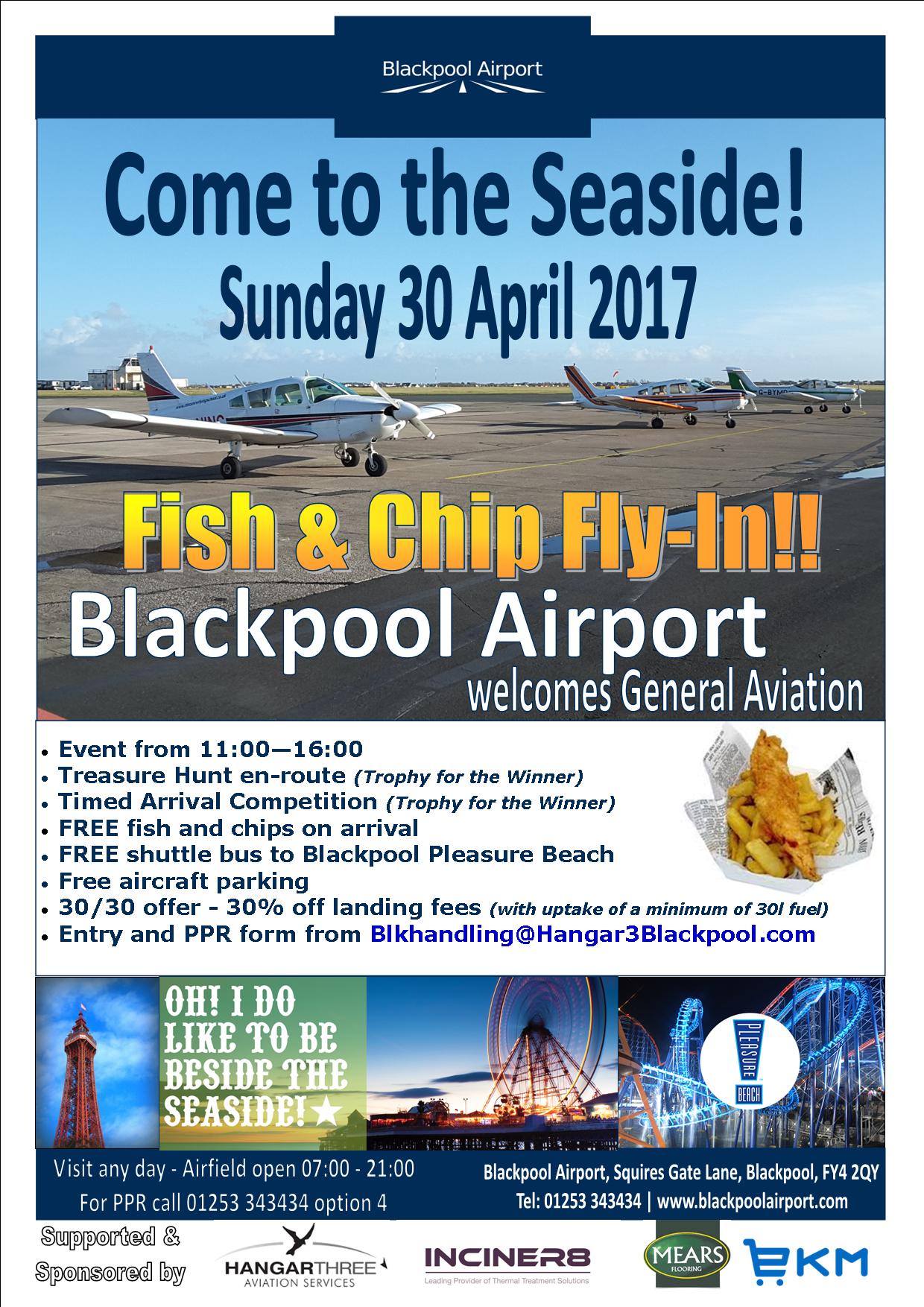 Blackpool Airport & Hangar 3 FlyIn