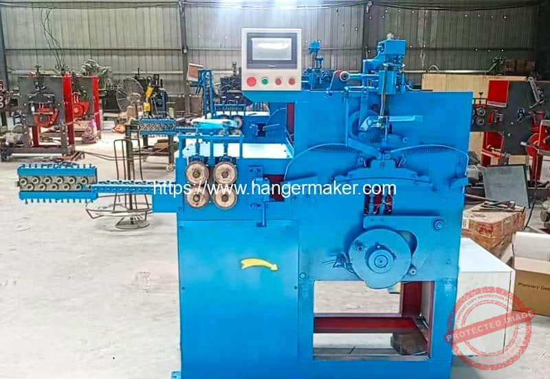 Automatic PVC Coated Wire Hanger Making Machine 2023 Wire Hanger