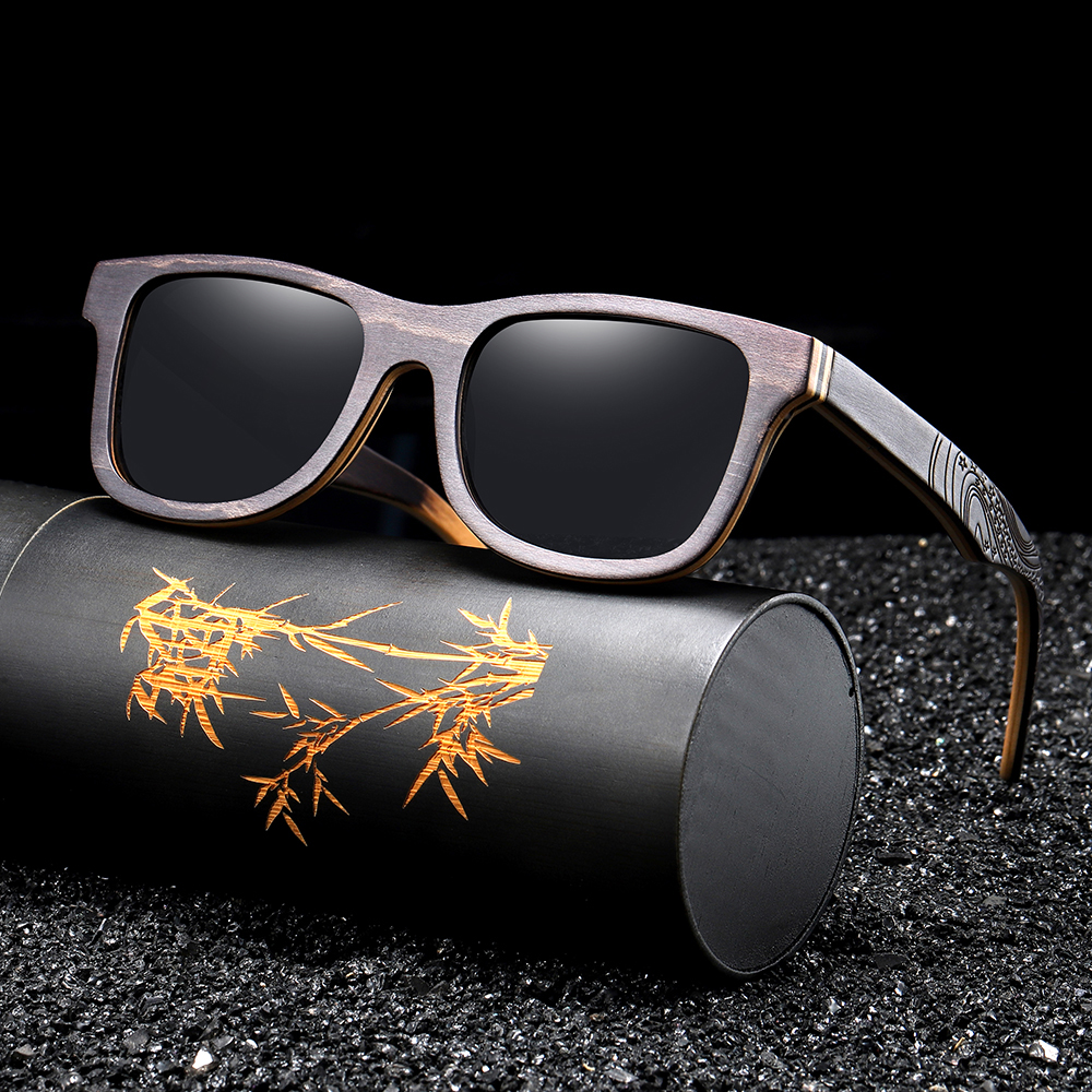 Skateboard Wooden Sunglasses By EarthShade