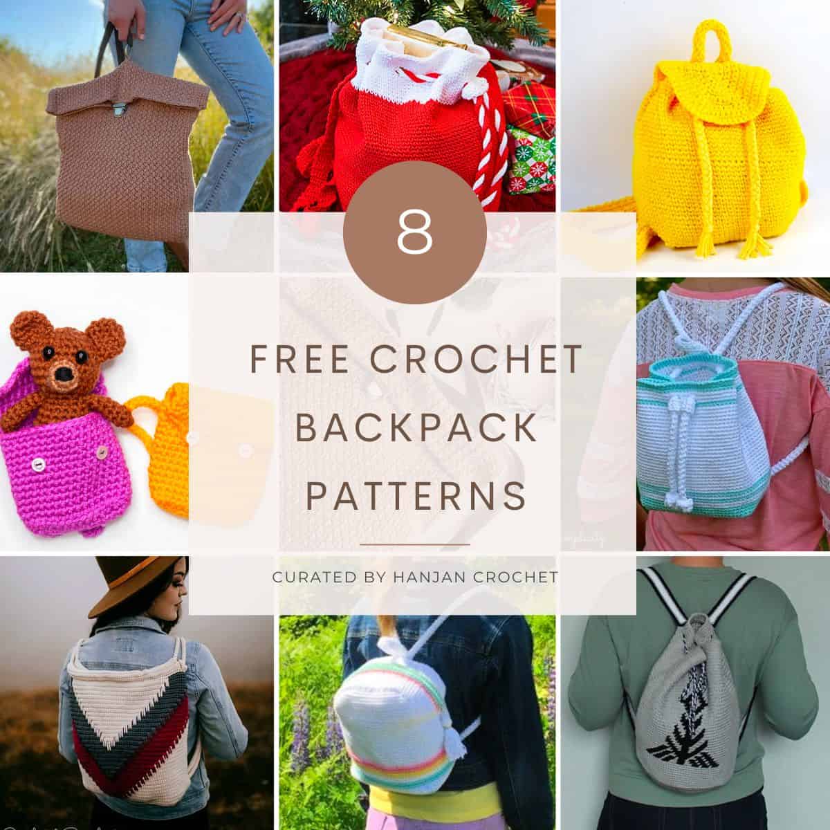 Free Crochet Backpack Patterns HanJan Crochet svauto.dk
