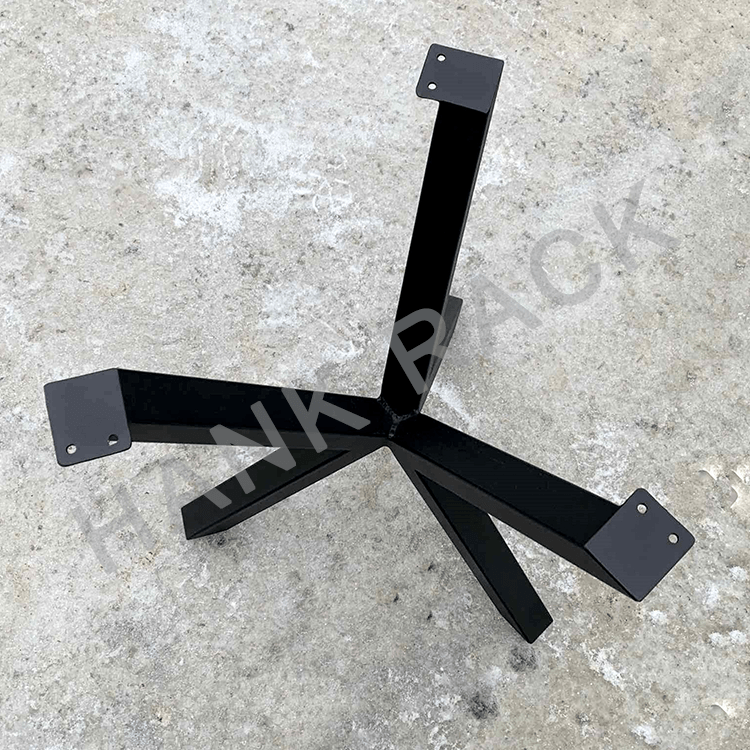 China Steel Table Base Metal Table Leg Support Coffee Table Base factory and manufacturers Hank