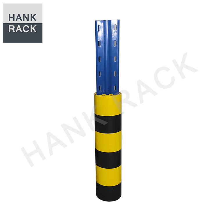 China Warehouse rack upright column guard rack armour plastic rack protector factory and