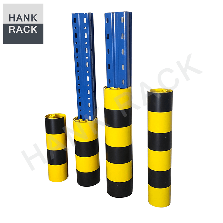 China Warehouse rack upright column guard rack armour plastic rack protector factory and