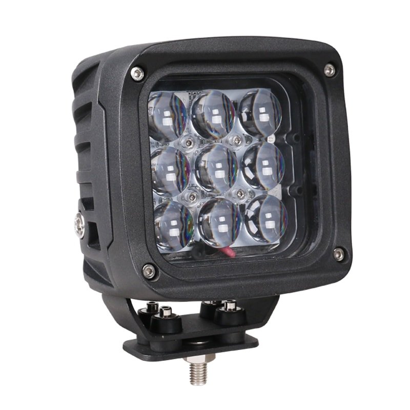 5 Inch Square 45W Cree Blue LED Sprayer Boom Light Hanma Automotive