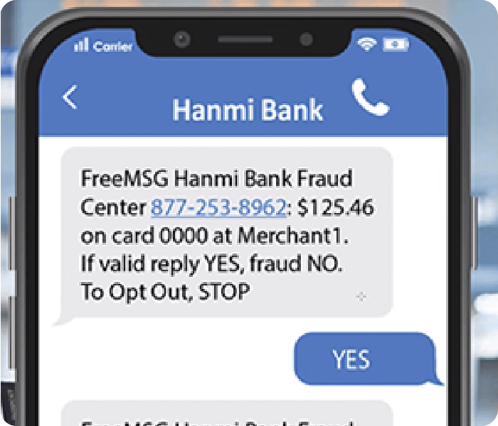 News & Stories Keeping your debit card safe with a text message